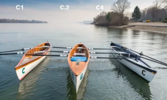 Сравнение лодок C1, C2, C4 в прибрежной гребле Сравнение лодок C1, C2, C4 в прибрежной гребле